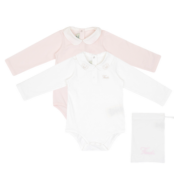 FENDI Kids BB 兩件組-連身衣