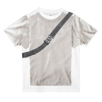 Burberry Kids BK 短袖T恤 KB5 TROMPE BAG TEE