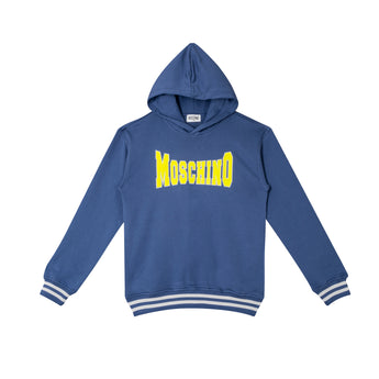 Moschino Kids BK 連帽衛衣 HOODED SWEATSHIRT