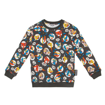 Moschino Kids BK 長袖衛衣 SWEATSHIRT