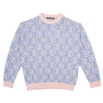 Acne Studios Kids GK 長袖衛衣 MINI KATCH 2 TONES FACE