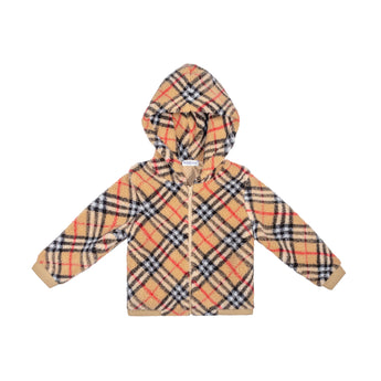 Burberry Kids BB 連帽夾克 IB5 MN ROLAND CHK HD