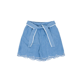 Chloe Kids GK 短褲 DENIM SHORTS