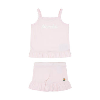 Moncler Enfant Kids GB 兩件組-上衣/短褲 KNITWEAR CLOTHING ENSEMBLE