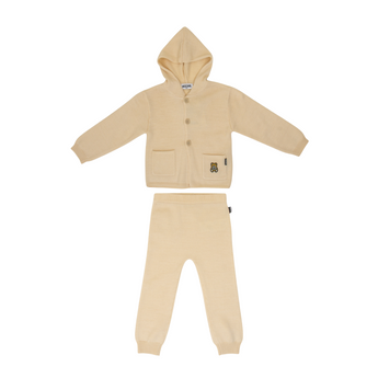 MOSCHINO Kids UB 套組-連帽夾克+休閒長褲
