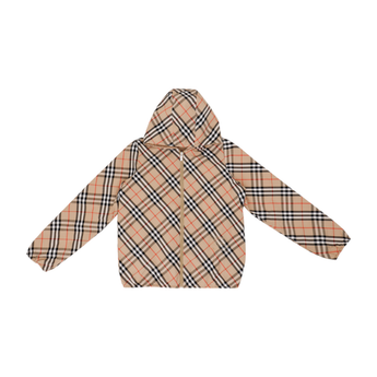Burberry Kids BK 連帽夾克 KB6 RUFUS CHK RVS