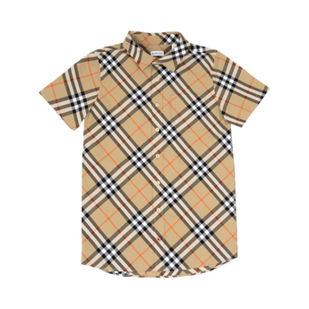 BURBERRY Kids BK 短袖襯衫