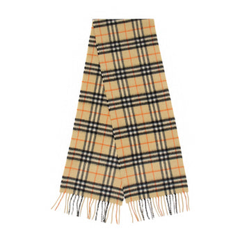 Burberry Kids UK 圍巾 VTG CHK CASH SCARF