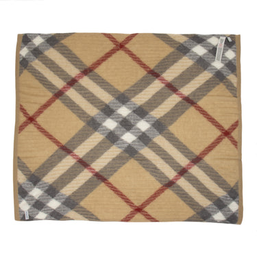 Burberry Kids UB 毛毯 N1 CHECK RIB BLANKET
