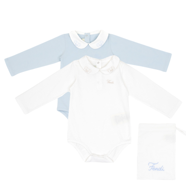 FENDI Kids BB 兩件組-連身衣