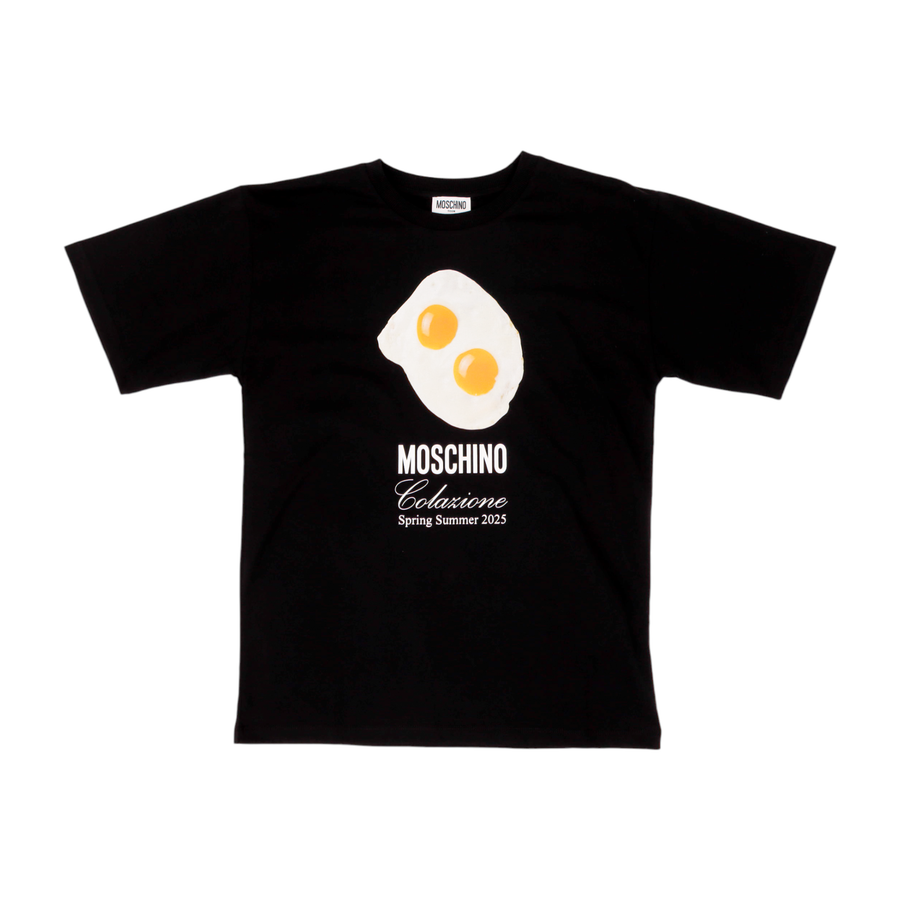 Moschino Kids BK 短袖T恤