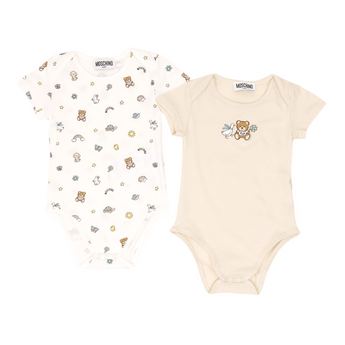 Moschino Kids BB 禮盒組 (連身衣2件組)