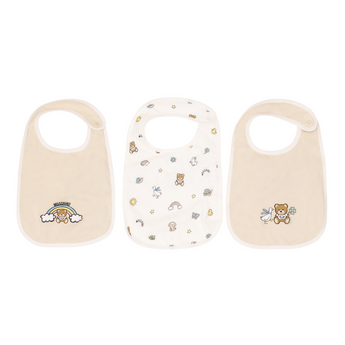 Moschino Kids UB 禮盒組-圍兜三件 BIBS GIFT SET ADD.