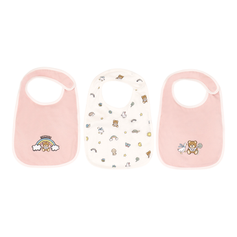 Moschino Kids GB 禮盒組-圍兜三件 BIBS GIFT SET ADD.