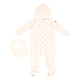 Moncler Enfant Kids UB 套組-帽子/連身裝/圍兜 CLOTHING ENSEMBLE