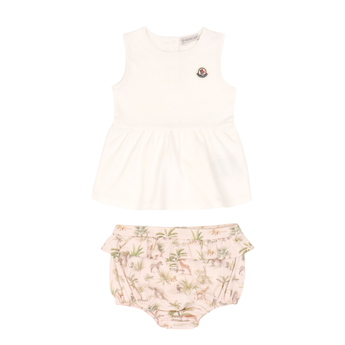 Moncler Enfant Kids GB 兩件組-洋裝/包屁褲