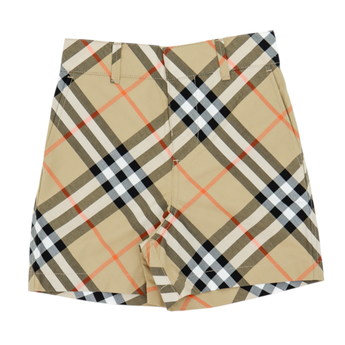 BURBERRY Kids Classic Check Shorts