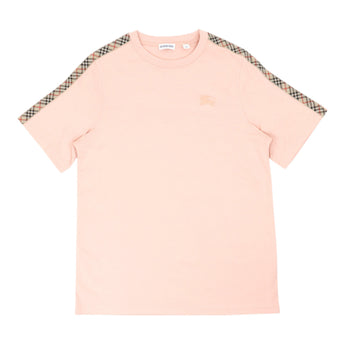 BURBERRY Kids 粉色短袖 T-Shirt