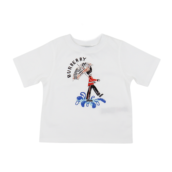 Burberry Kids BB 短袖T恤 IB5 MN CEDAR SOLDIER