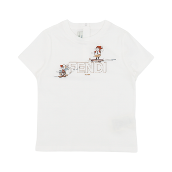 FENDI Kids UB 短袖T恤
