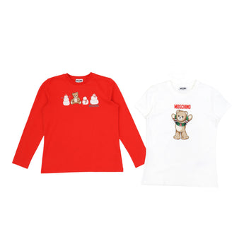 Moschino Kids UK T恤2件(禮盒組)