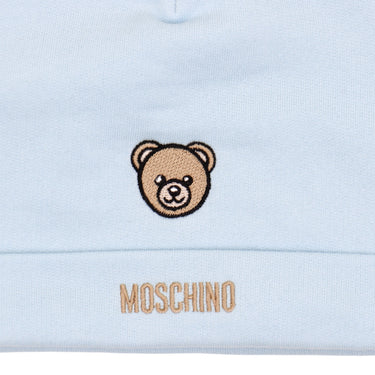 MOSCHINO Kids BB 禮盒組-連身褲/圍兜/帽子