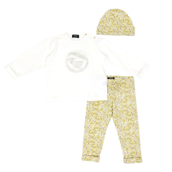 YOUNG VERSACE Kids BB 套組-長袖上衣/長褲/帽子