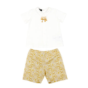 Young Versace Kids BB 兩件組-短袖上衣/短褲