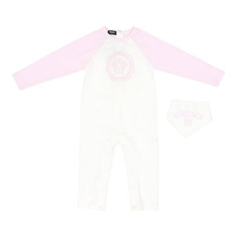 YOUNG VERSACE Kids GB 兩件組-連身褲/圍兜