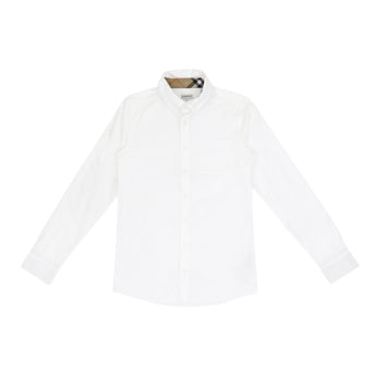 BURBERRY Kids BK Long-Sleeve Shirt