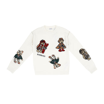 BURBERRY Kids BK Long Sleeve Knit Sweater