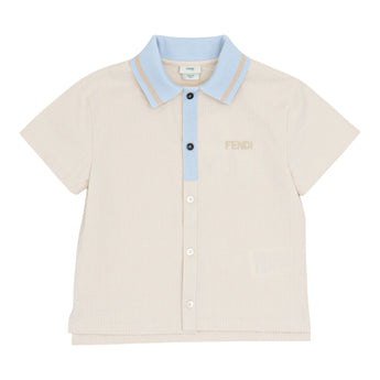 FENDI Kids BB 短袖襯衫