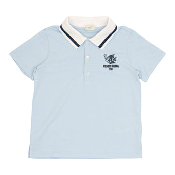 FENDI Kids BB 短袖POLO衫