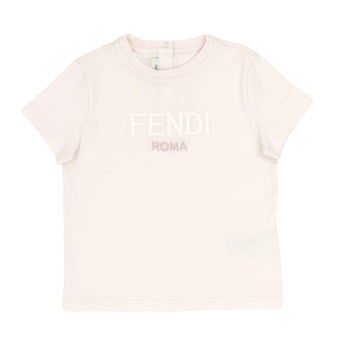 FENDI Kids GB Short Sleeve T-Shirt