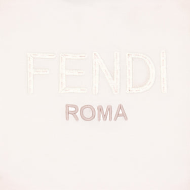 FENDI Kids GB Short Sleeve T-Shirt