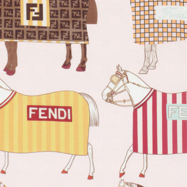 FENDI Kids UB 絲巾