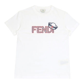 FENDI Kids BK 短袖T恤