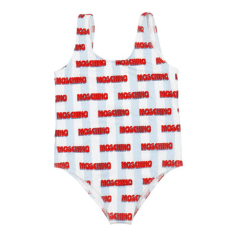 MOSCHINO Kids GK 連身泳裝