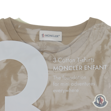 Moncler Enfant Kids GK Set - 3 Short-Sleeved T-Shirts