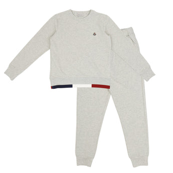Moncler Enfant Kids BK Two-piece Set - Long Sleeve Sweatshirt/Pants