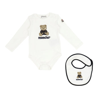 Moncler Enfant Kids UB 禮盒組-包屁衣/圍兜