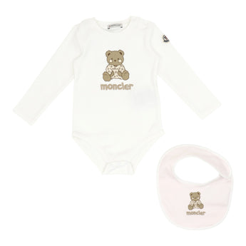 Moncler Enfant Kids UB 禮盒組-包屁衣/圍兜