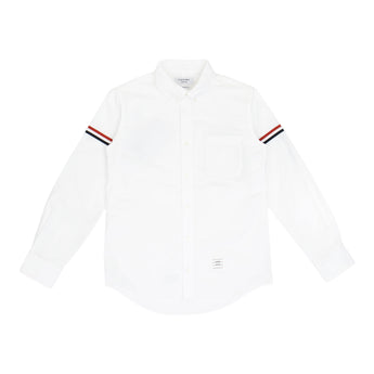 THOM BROWNE Kids BK 長袖襯衫