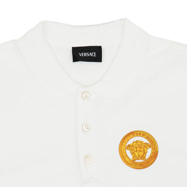 YOUNG VERSACE Kids BK 短袖POLO衫