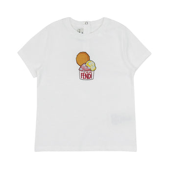 FENDI Kids UB 短袖T恤