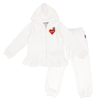 MOSCHINO Kids GB 兩件組-連帽夾克/長褲