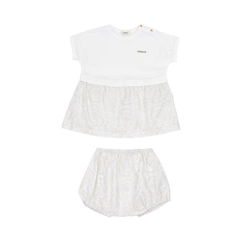YOUNG VERSACE Kids GB 兩件組-洋裝/短褲