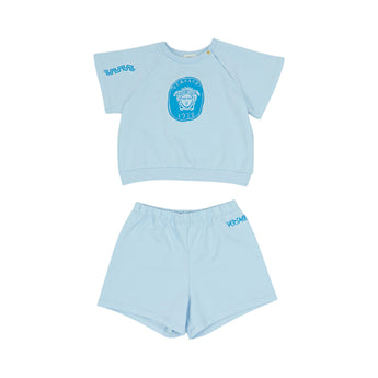 YOUNG VERSACE Kids BB 兩件組-短袖上衣/短褲