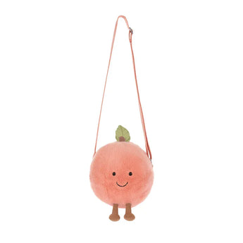 Jellycat Amuseables Peach Shoulder Bag 趣味水蜜桃斜背包
