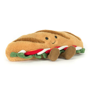 Jellycat Amuseables Caprese Baguette 法國長棍麵包三明治 21cm